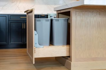 Rev-A-Shelf Double 50-Quart Pullout Under Cabinet Trash Cans