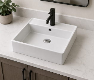 Modern Above-Counter Ceramic Sink