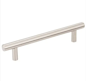 128 mm Center-to-Center Hollow Stainless Steel Naples Cabinet Bar Pull