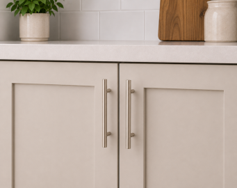 128 MM Center-to-Center Satin Nickel Key West Cabinet Bar Pull
