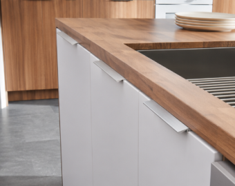 6" Overall Length Polished Chrome Edgefield Cabinet Tab Pull