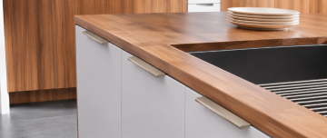 6" Overall Length Satin Nickel Edgefield Cabinet Tab Pull