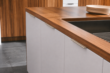 3" Overall Length Satin Nickel Edgefield Cabinet Tab Pull