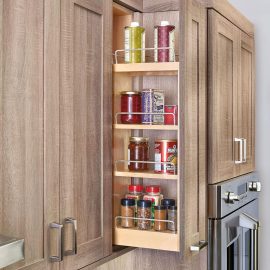 Rev-A-Shelf Pull Out Shelf Organizer for Kitchen and Bathroom Cabinets